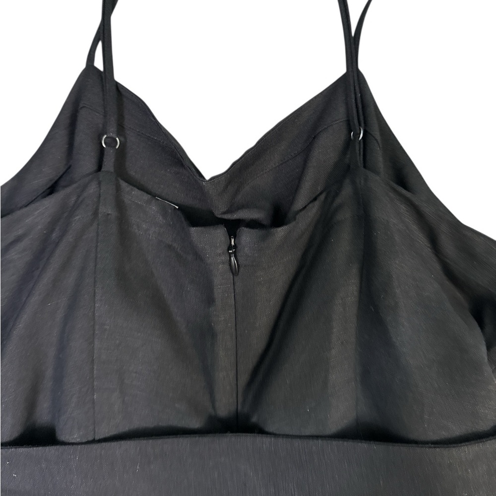 Loft Stylish Women black short romper with Belt - Picture 5 of 8